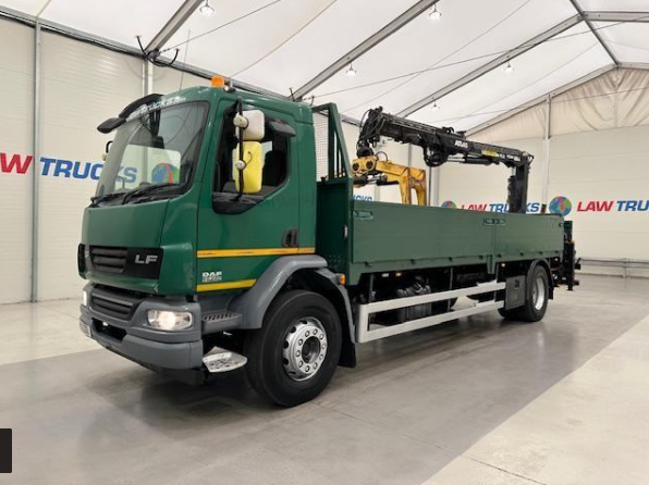 DAF LF55 220 Day Cab Dropside Brick Grab Manual