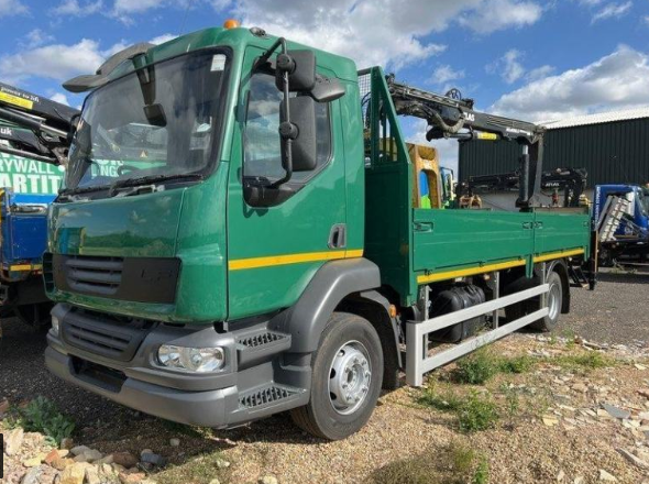 DAF LF 6.7 55 Dropside Crane Truck 15 Ton Euro 5