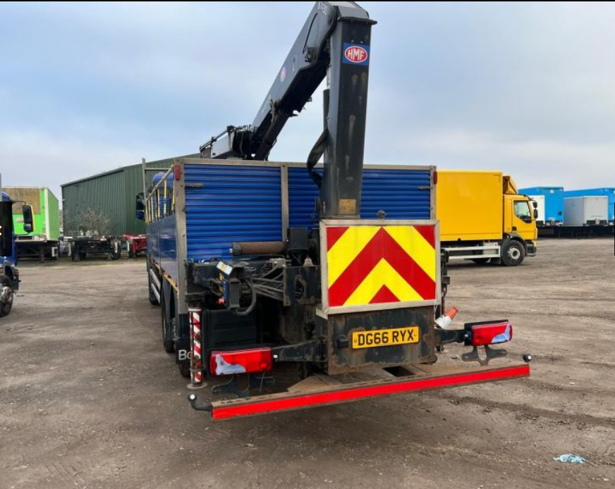 MAN/ ERF TGS 26.360 26 TONNE CRANE TRUCK REAR REMOTE HMF 13.8tm crane