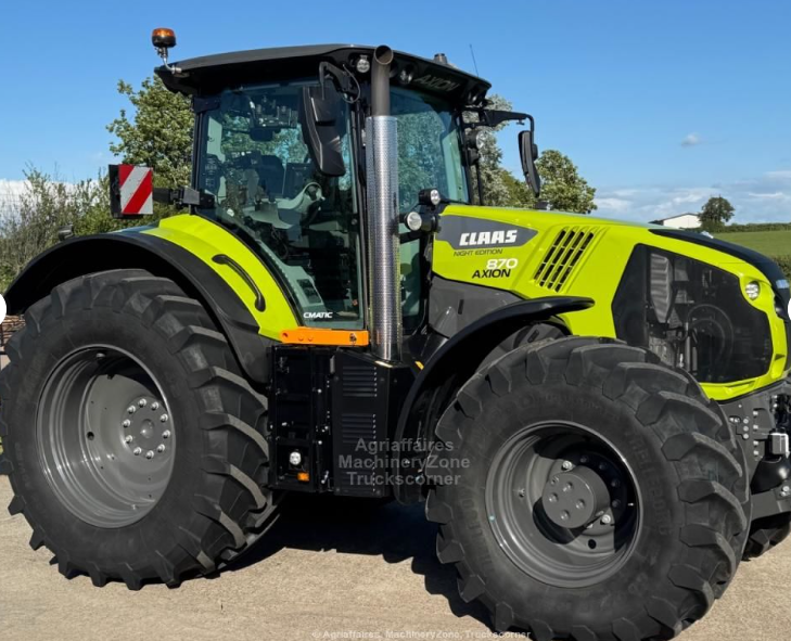 Claas Axion 870 Night Edition