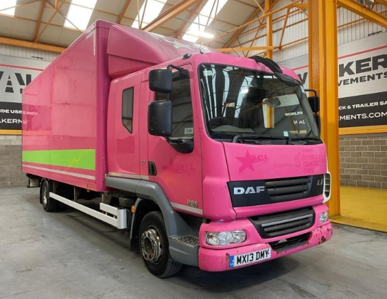 DAF LF45 180 Euro 5 4×2 10‑tonne Removal/Box Truck (2013, MX13 DMY)