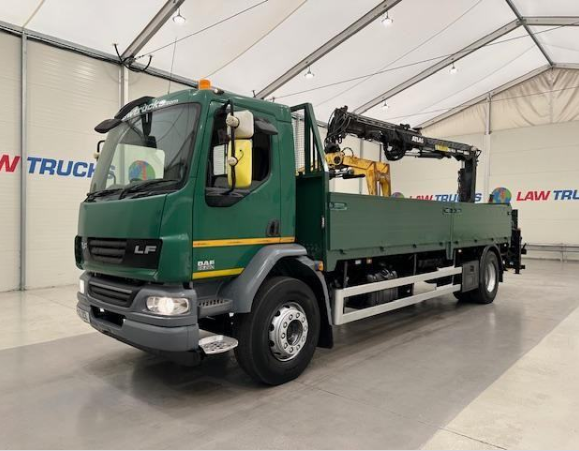 DAF LF55 220 Day Cab Dropside Brick Grab Manual