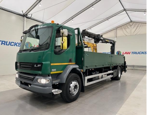DAF LF55 220 Day Cab Dropside Brick Grab Manual